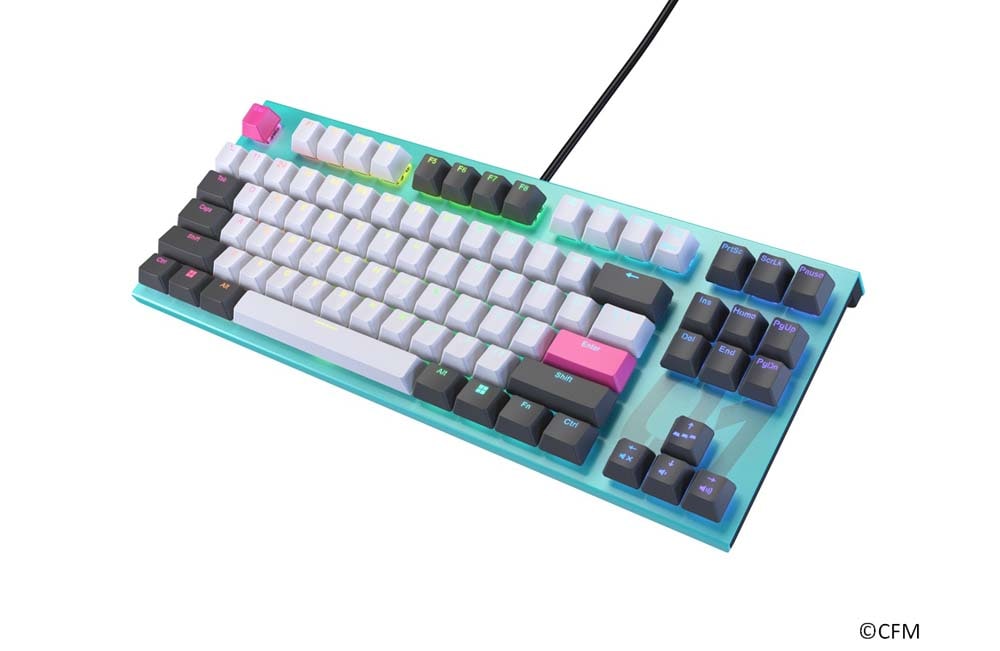 東プレ REALFORCE GX1 初音ミクコラボカラーデザインモデル テンキー