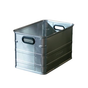 ALPOS ALUMINUM CONTAINER / OPEN TOP - L（67L） | Metal Products