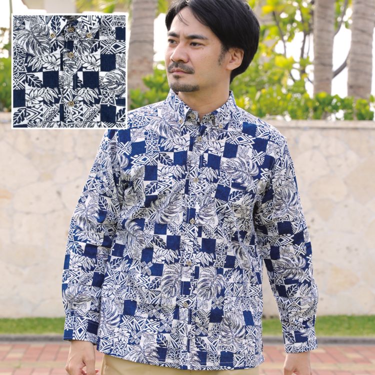 長袖かりゆしウェア通販｜かりゆしウェア専門店【月桃物語】