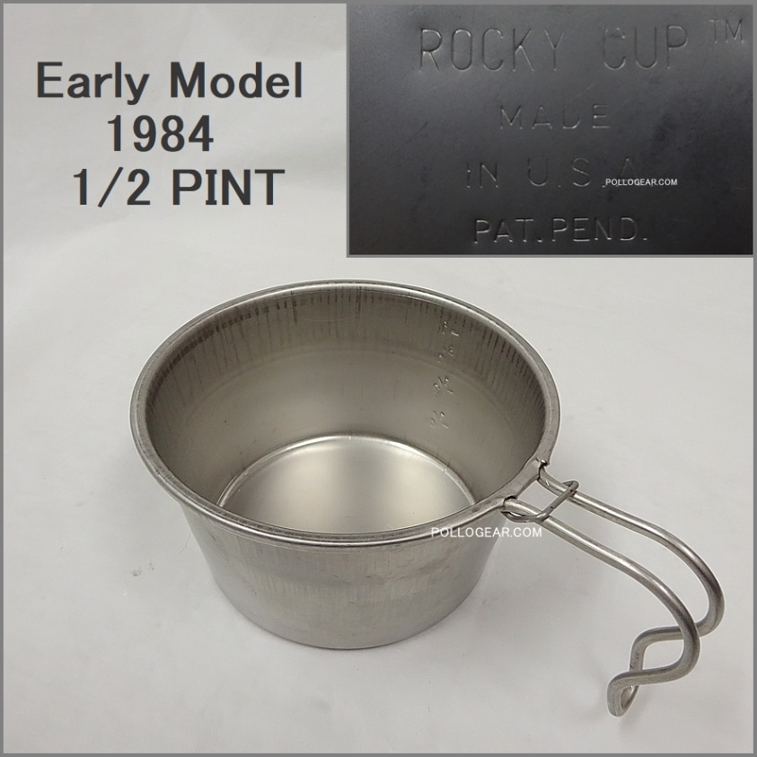 ROCKY CUP アウトドア用カップ 2個セット 元祖オリジナル】ロッキーカップ＆シェラカップ入荷しました。[2019.10