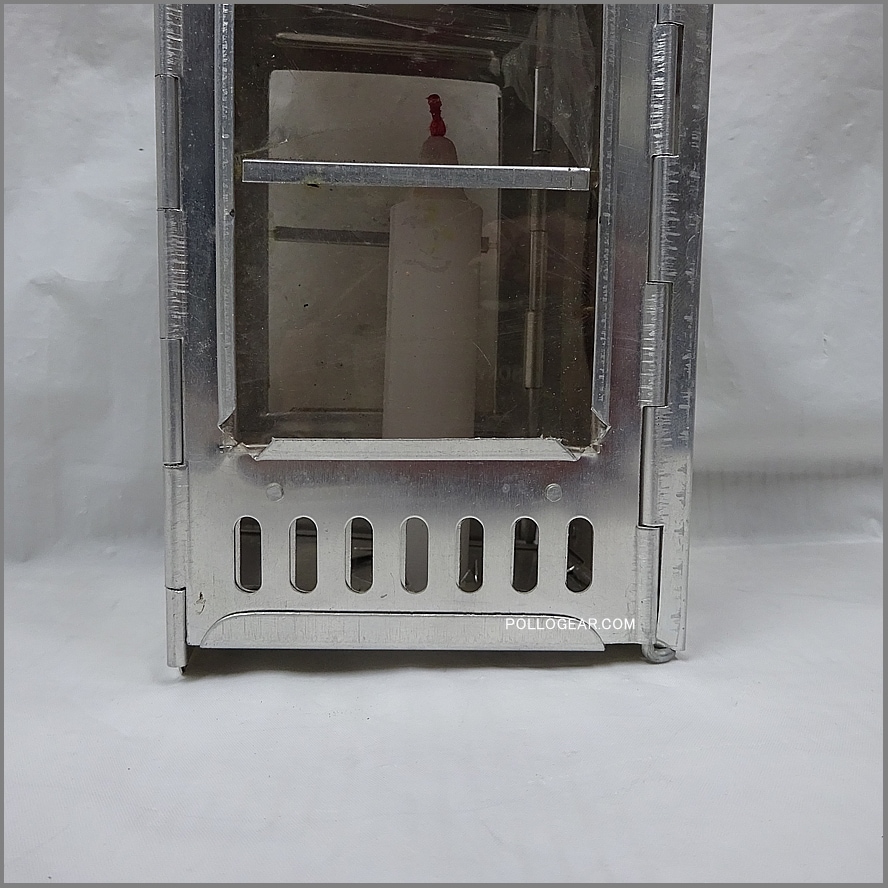 フォールディングランタン レッドルーフ　東京トップ 80's ビンテージ<BR>東京TOP<BR>キャンドルランタン<BR>屋根型ランタン