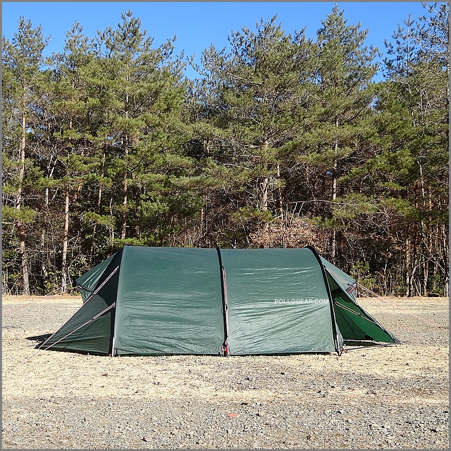 ベ*ン様 HILLEBERG Tarp 20XP グリーン 450cm x 45 タープ20 XP(エクスペディション) - Hilleberg（ヒルバーグ）公式