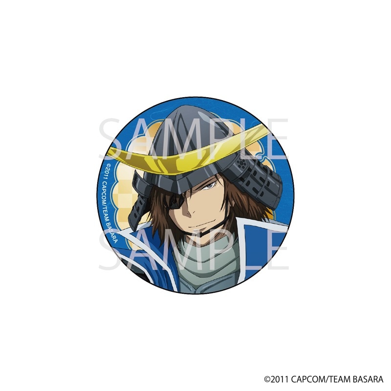 アニメ『戦国BASARA』コラボカフェ 缶バッジ[伊達政宗]