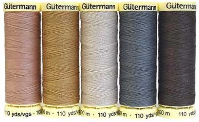 ギッターマン糸100mおすすめ5色セット | パッチワーク用具,糸・糸通し