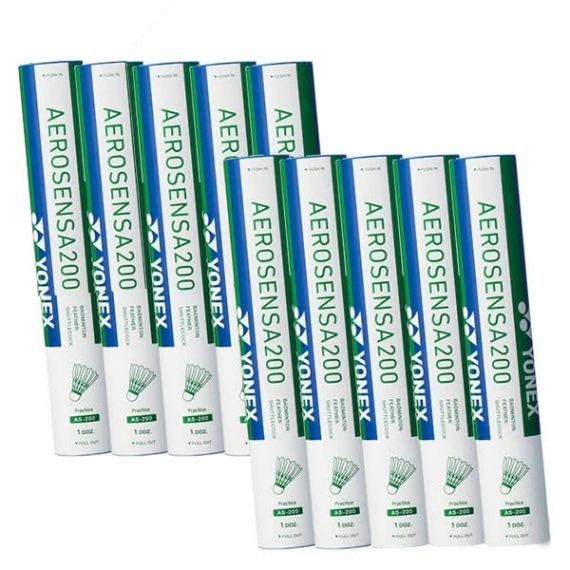 ヨネックス バドミントンシャトル エアロセンサ200（AS-200-10）10