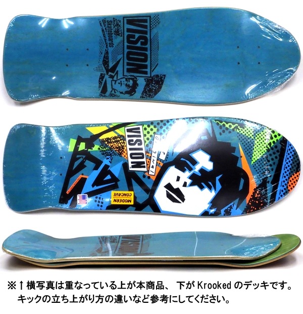 VISIONスケートボードデッキ オールドタイプ VISION スケートボード