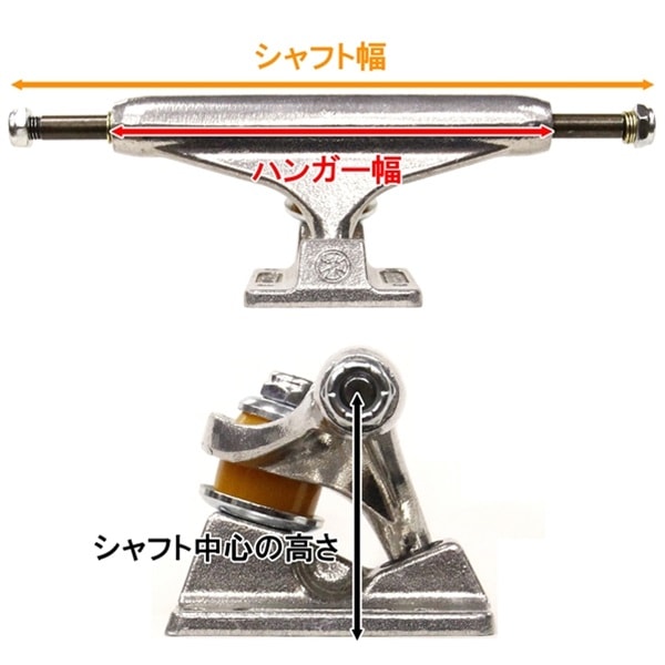 トラック スケートボード サンダー】Thunder Hi 149 Hollow Polish 2