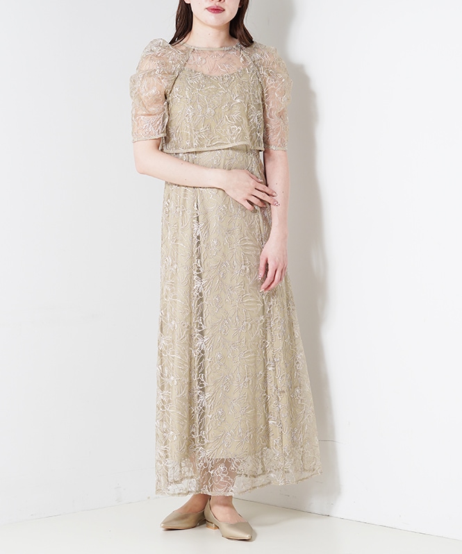 Whole race layered dress | ALL ITEM | ROOM903 online