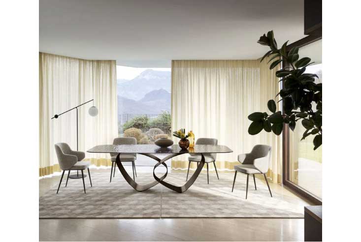 ダイニングチェア Calligaris(カリガリス) Foyer(ホワイエ) メタル