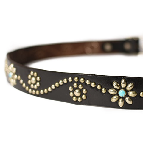 HTC Belt #125 1.25 Turquoise with End : STANDARD CALIFORNIA