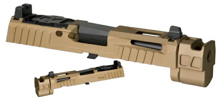 NOVA P320 Gen2 JTTC コンペンセイターセット X carry TANカラー SIG