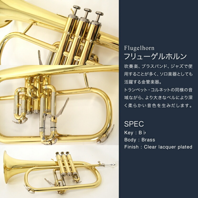 Soleil フリューゲルホルン SFG-1 (ケース付き単品・ベー管)【ソレイユ
