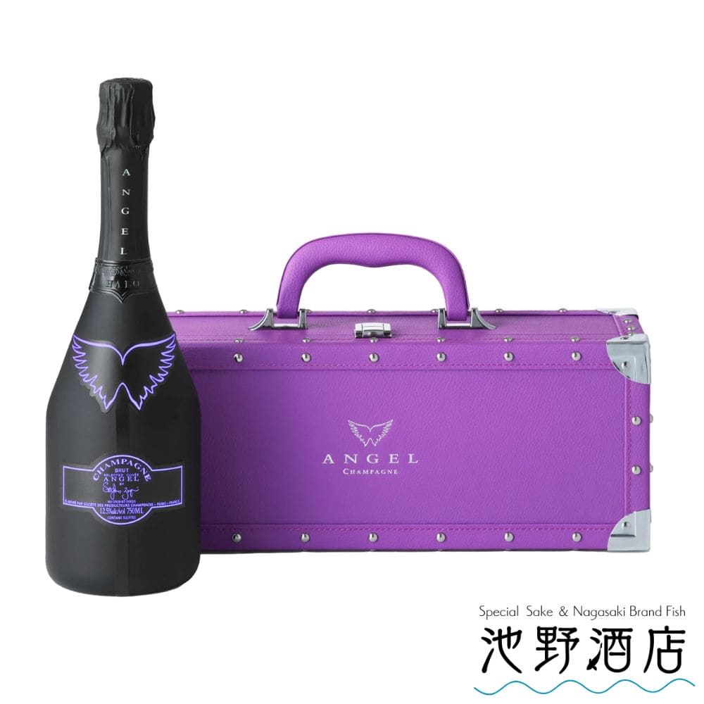 ANGEL CHAMPAGNE NV Brut HALO Purple 750ml BOX 付き │シャンパンの