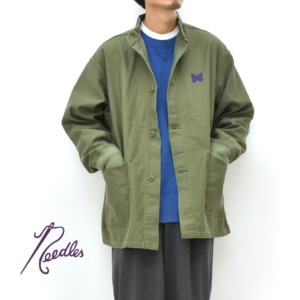 25AW】Needles ニードルズ アーミーシャツ Army Shirt -Reversed