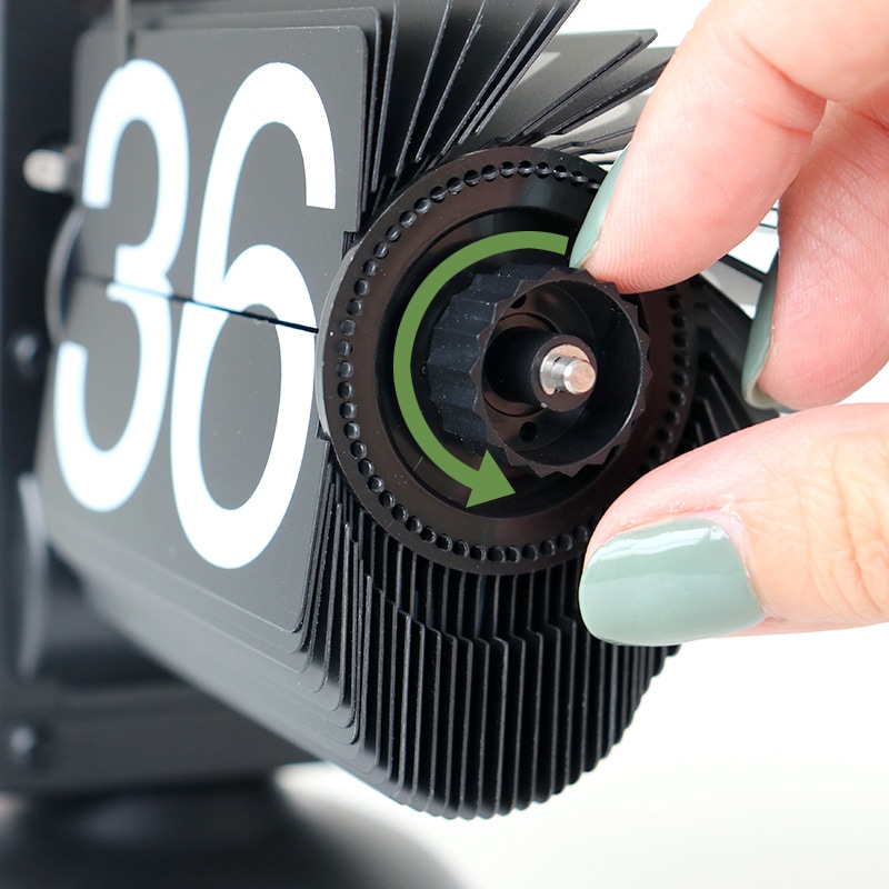 Slower Bradham オートフリップクロック スロウワー フリップ デスク