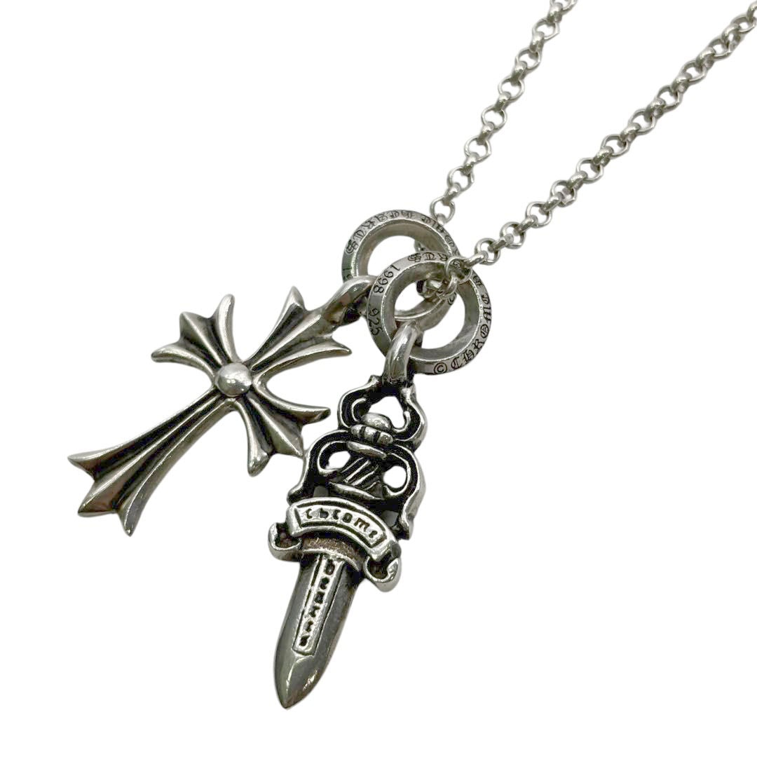 CHROME HEARTS クロムハーツ ネックレス ダガーチャーム#5 タイニーCH
