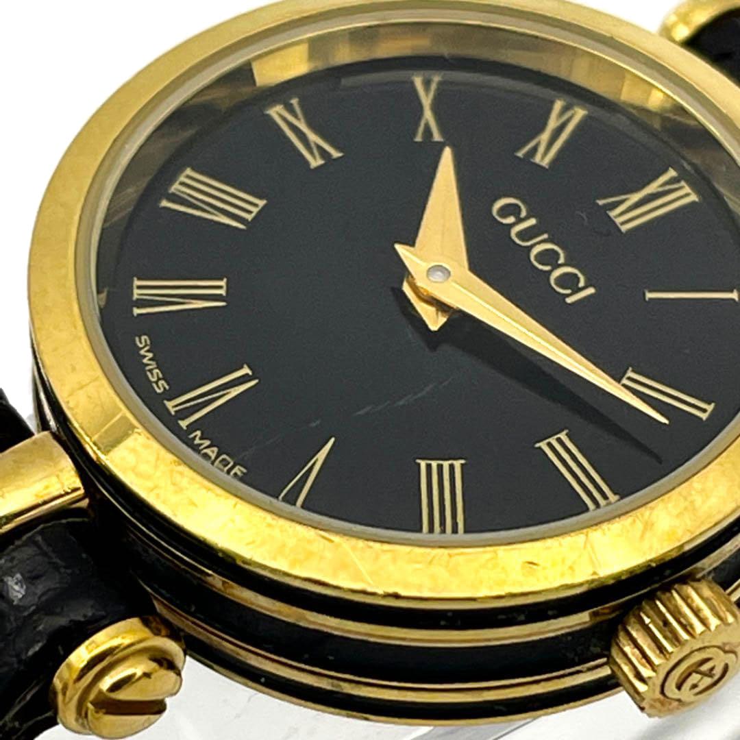 GUCCI グッチ レディース 腕時計 シェリーライン クオーツ リザード