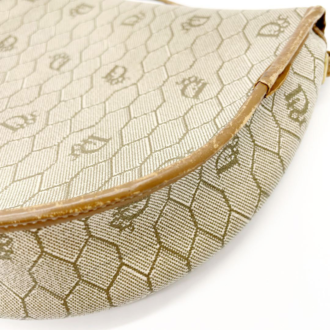 Christian Dior クリスチャンディオール ハニカム柄 ショルダーバッグ