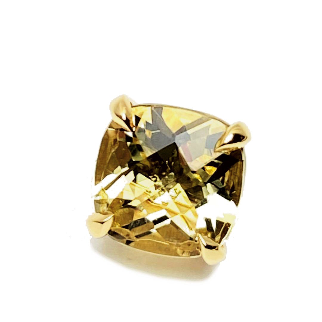 TIFFANY ティファニー スパークラー ピアス AU750（K18YG） シトリン