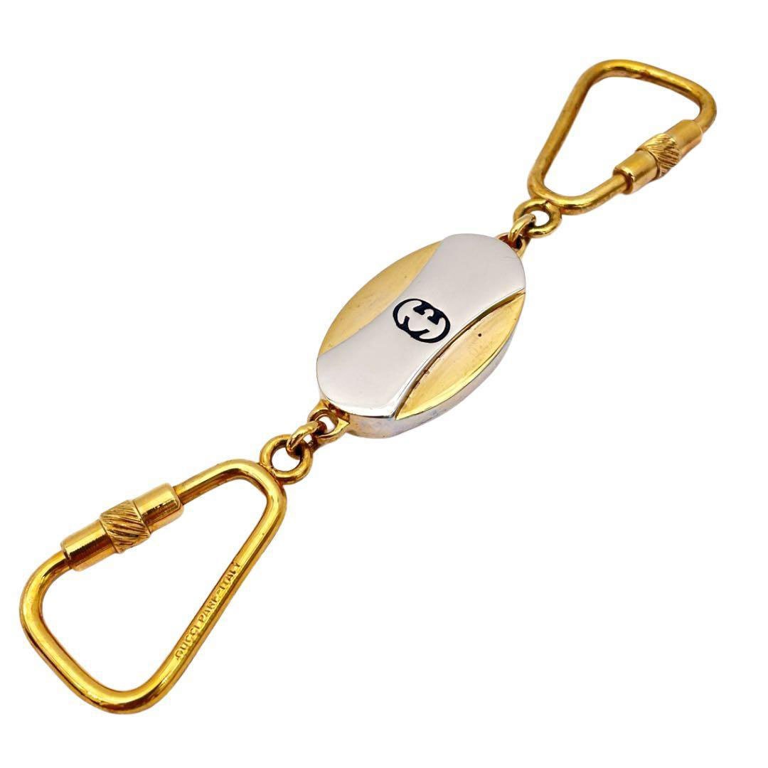 GUCCI グッチ オールドグッチ キーホルダー キーチェーン ゴールド