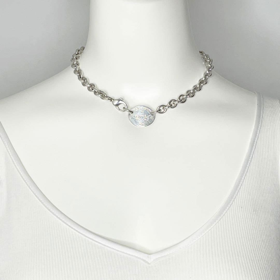 TIFFANY ティファニー チョーカーネックレス リターントゥティファニー