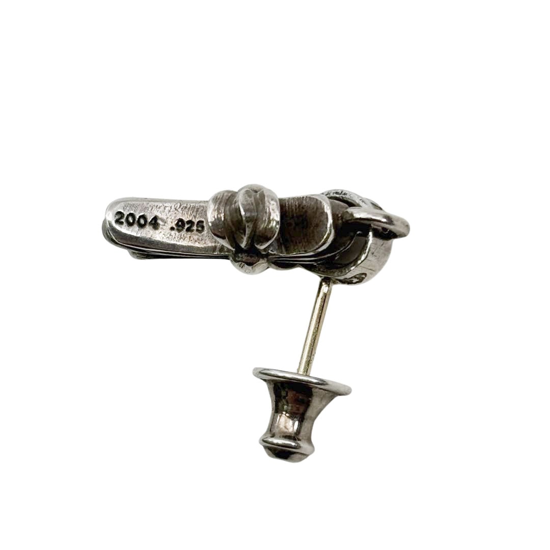 CHROME HEARTS クロムハーツ CHクロスベビーファットドロップピアス 両