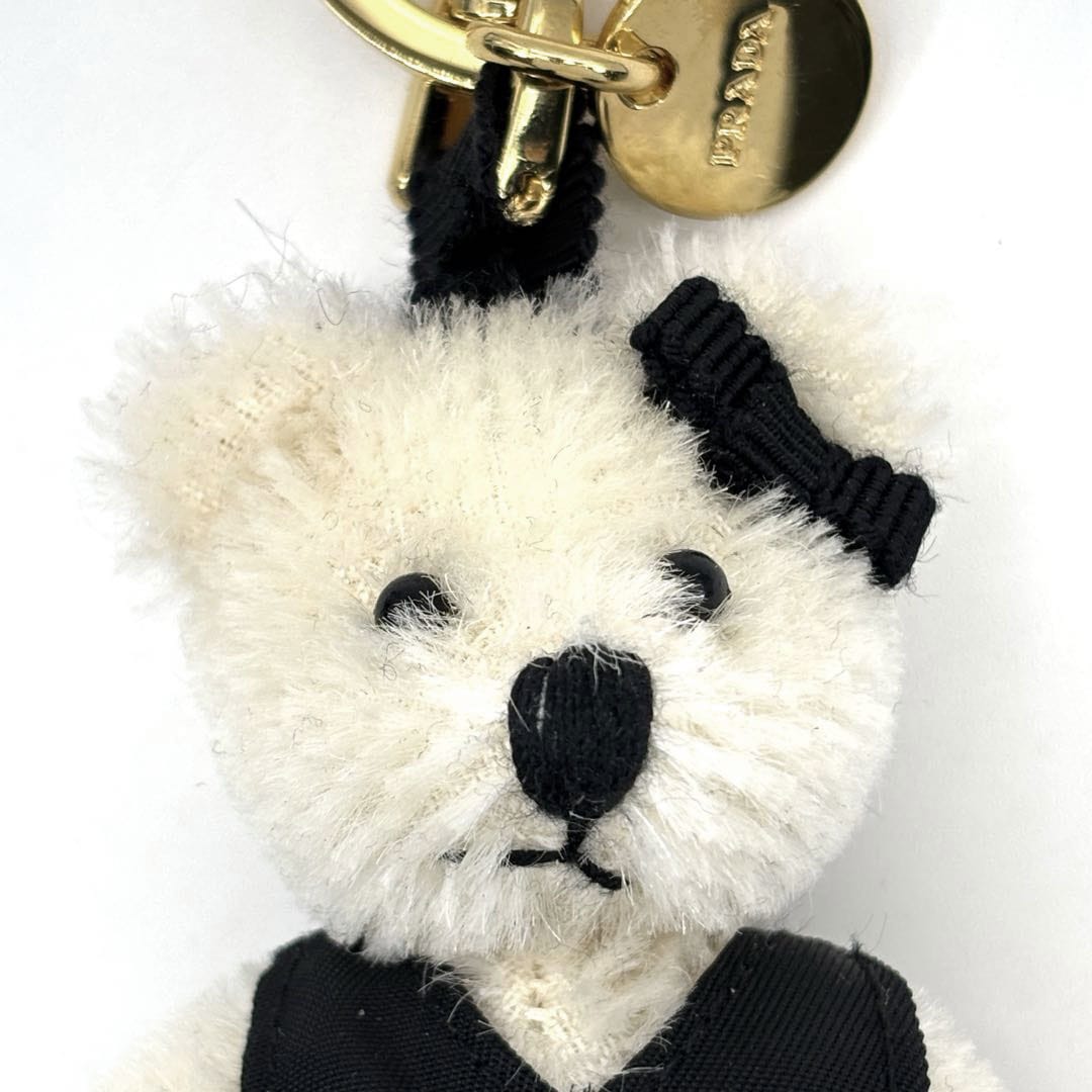 PRADA プラダ キーホルダー バッグチャーム Teddy ベアトリック