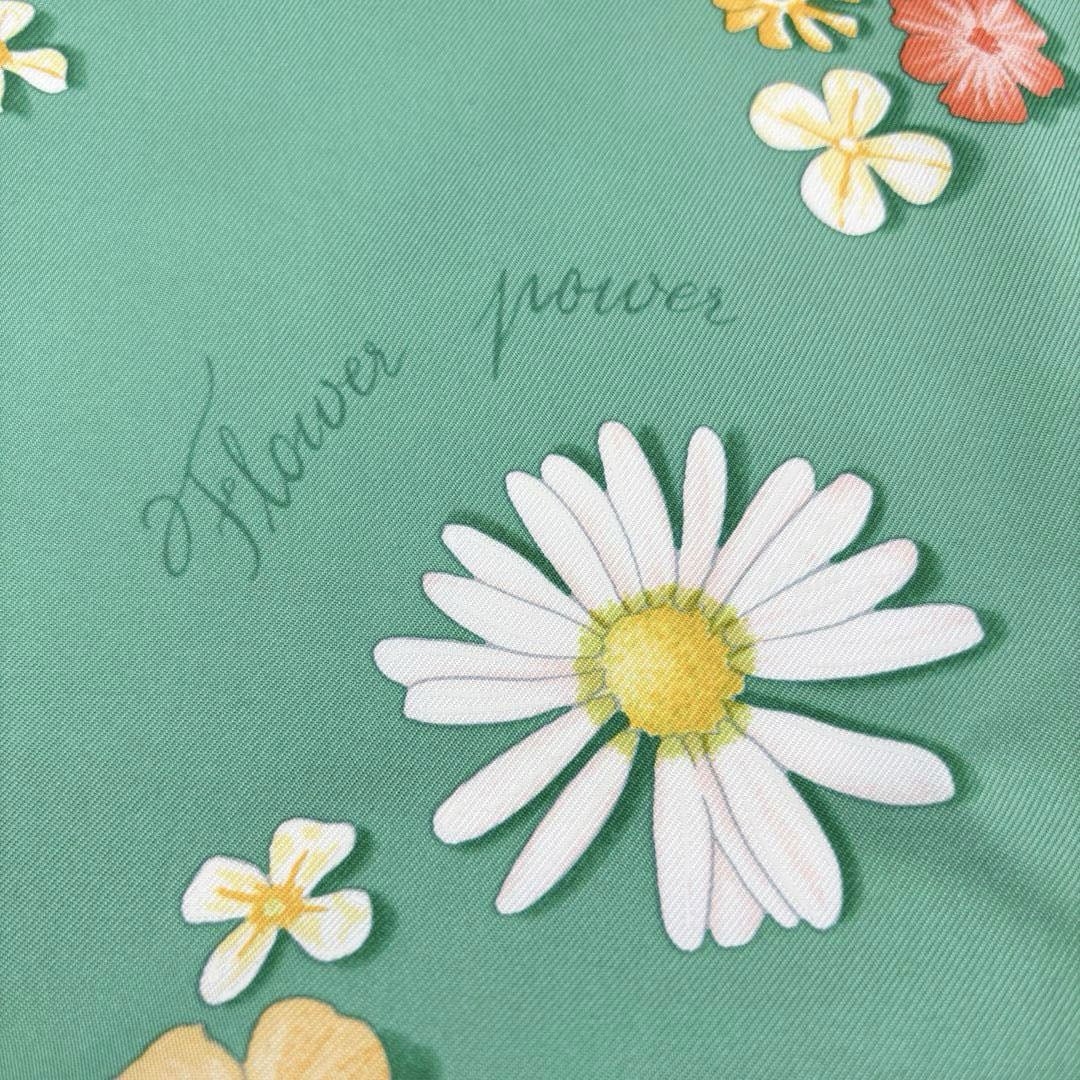 HERMES エルメス スカーフ カレ90 『FLOWER POWER(フラワーパワー