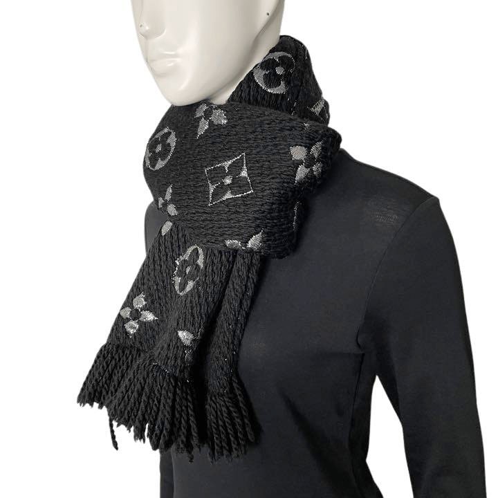 LOUIS VUITTON ルイヴィトン マフラー エシャルプ・ロゴマニア