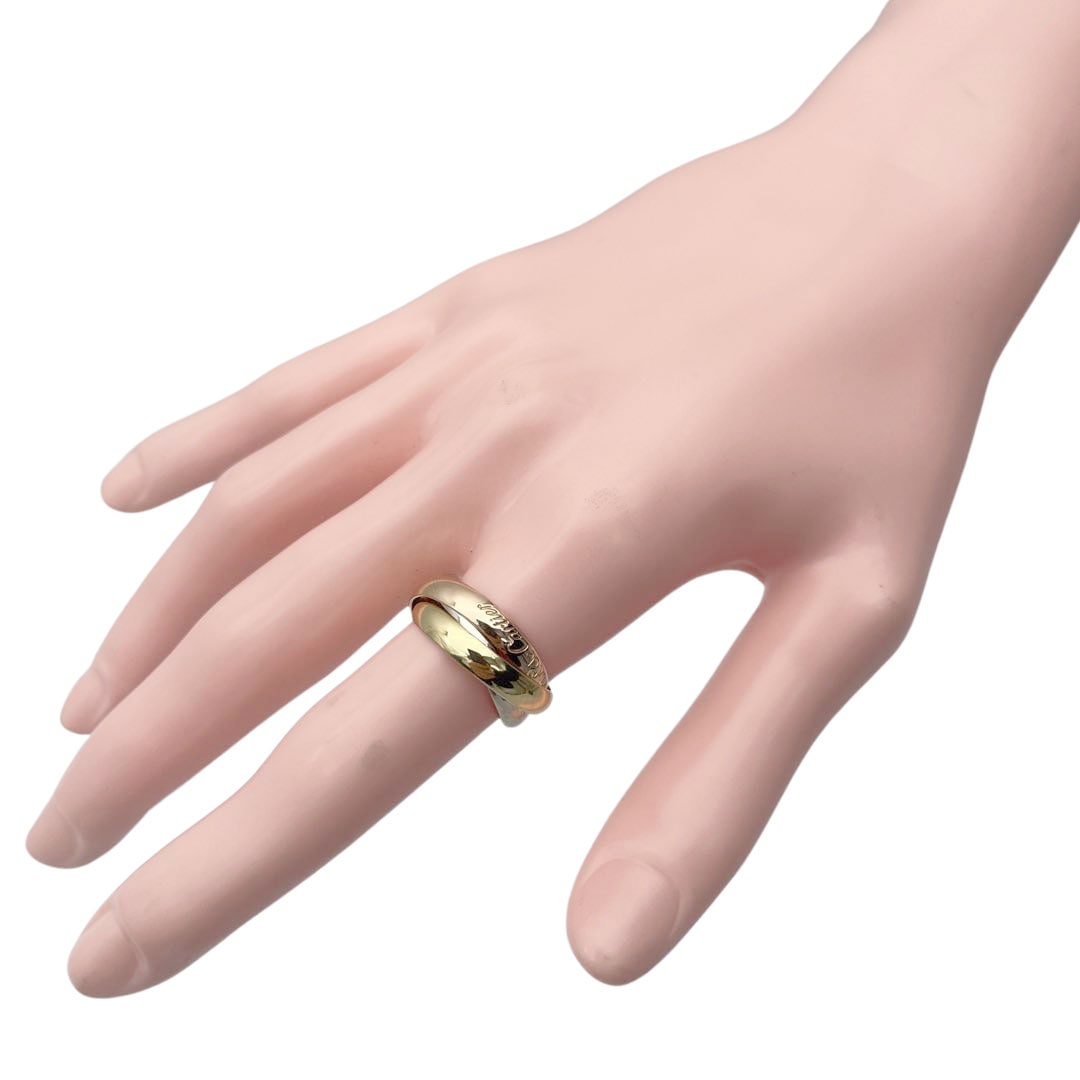 Cartier カルティエ トリニティリング 指輪 750(K18PG/YG/WG) スリー