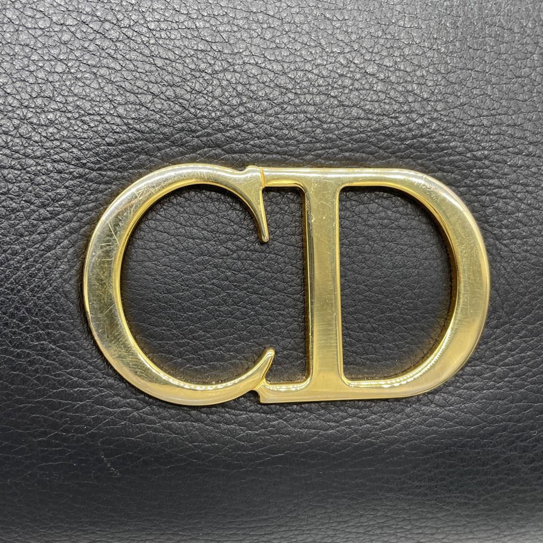 Christian Dior クリスチャンディオール ハンドバッグ CDロゴ レザー