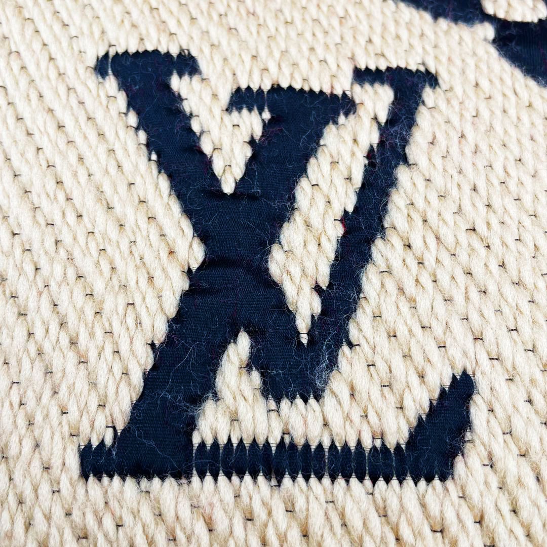 LOUIS VUITTON ルイヴィトン マフラー エシャルプ・ロゴマニア デュオ