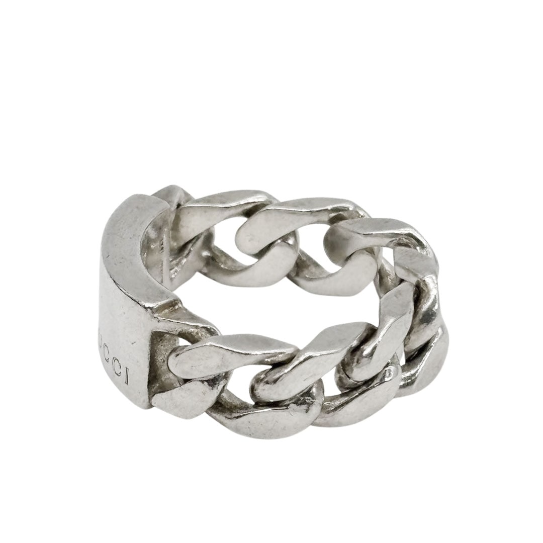 GUCCI グッチ 喜平チェーンリング 指輪 925 シルバー #13(約12号