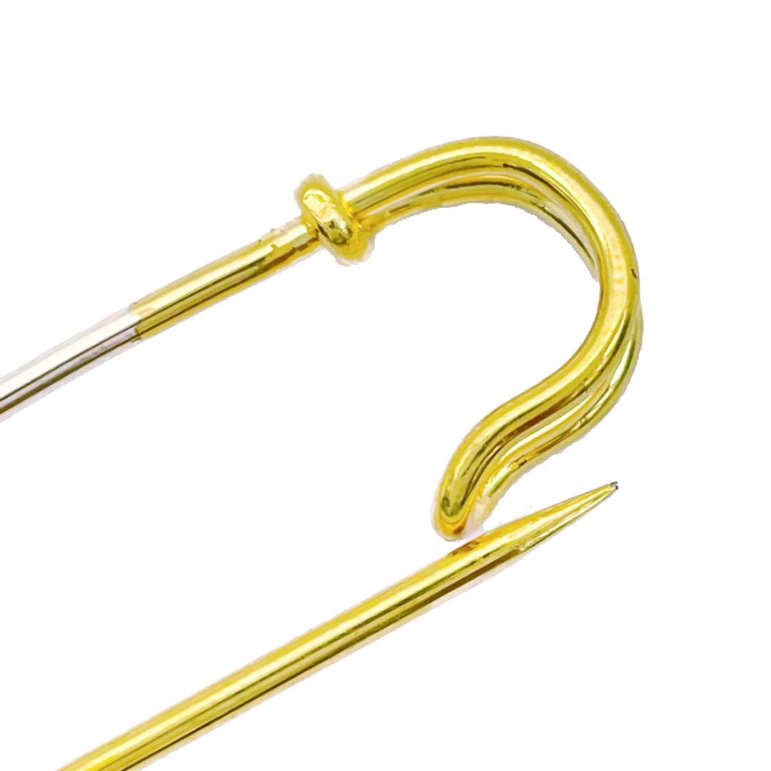 HERMES エルメス セリエ ピンブローチ 安全ピン ゴールド