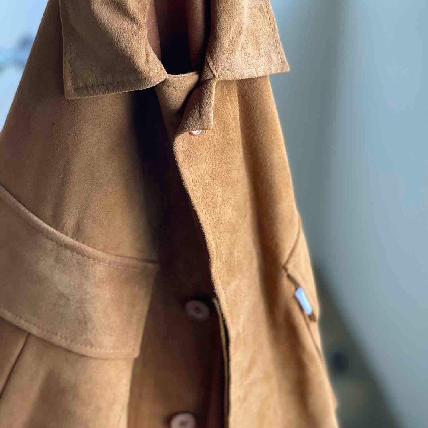 SH エスエイチ FATIGUE SHIRT (SHEEP SUEDE) ファティーグシャツ