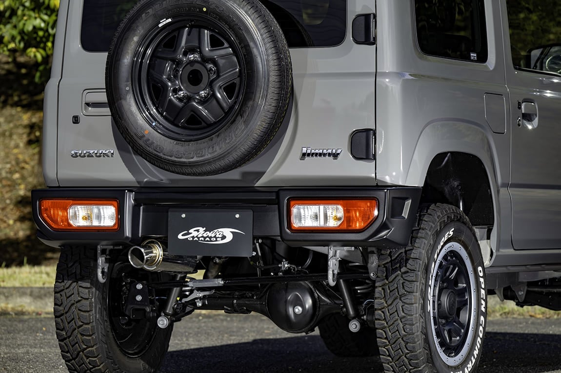 JB64用 ABSリアバンパースポイラー タイプ2 未塗装品 ジムニー