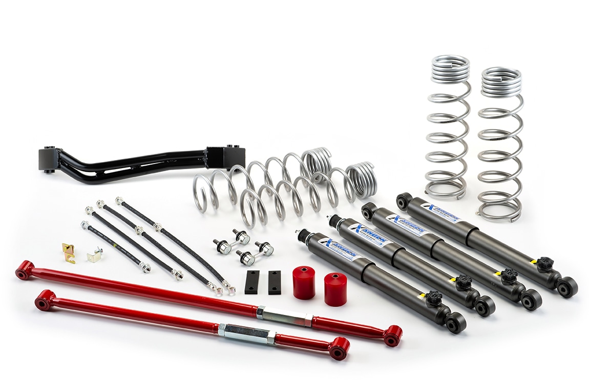 SGアジャストコイル50 X-SHOCKセット シルバーコイル ジムニー JB64