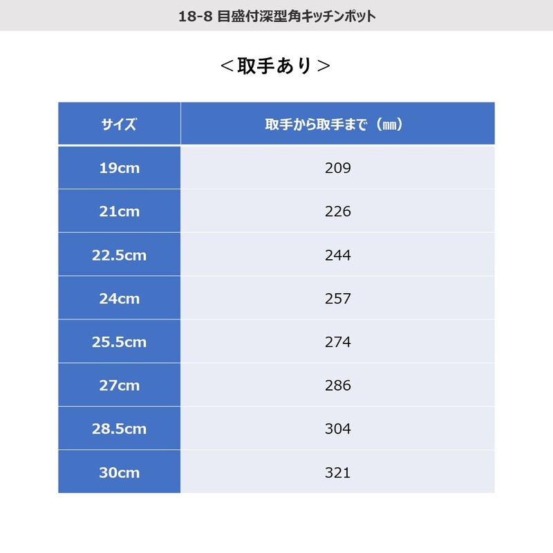 18-8 目盛付深型角キッチンポット | 調理器具・キッチン用品,キッチン