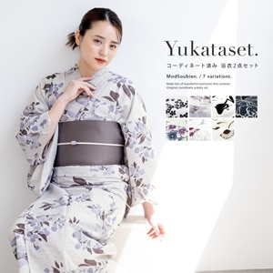 浴衣 セット レディース 浴衣セット 夏 女性 2点 半幅帯| きもの館 創美苑