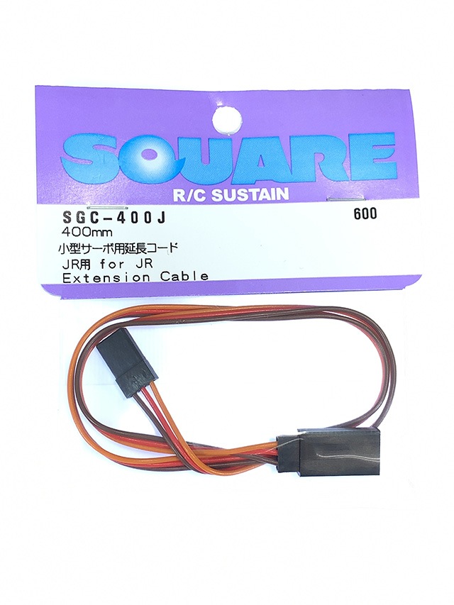 小型サーボ用延長コード400ミリ サンワ、JR用 For 400milli extension