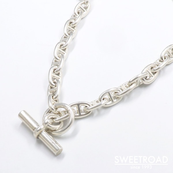 ヴィンテージエルメス シェーヌダンクル ネックレス MMサイズ 1990年代