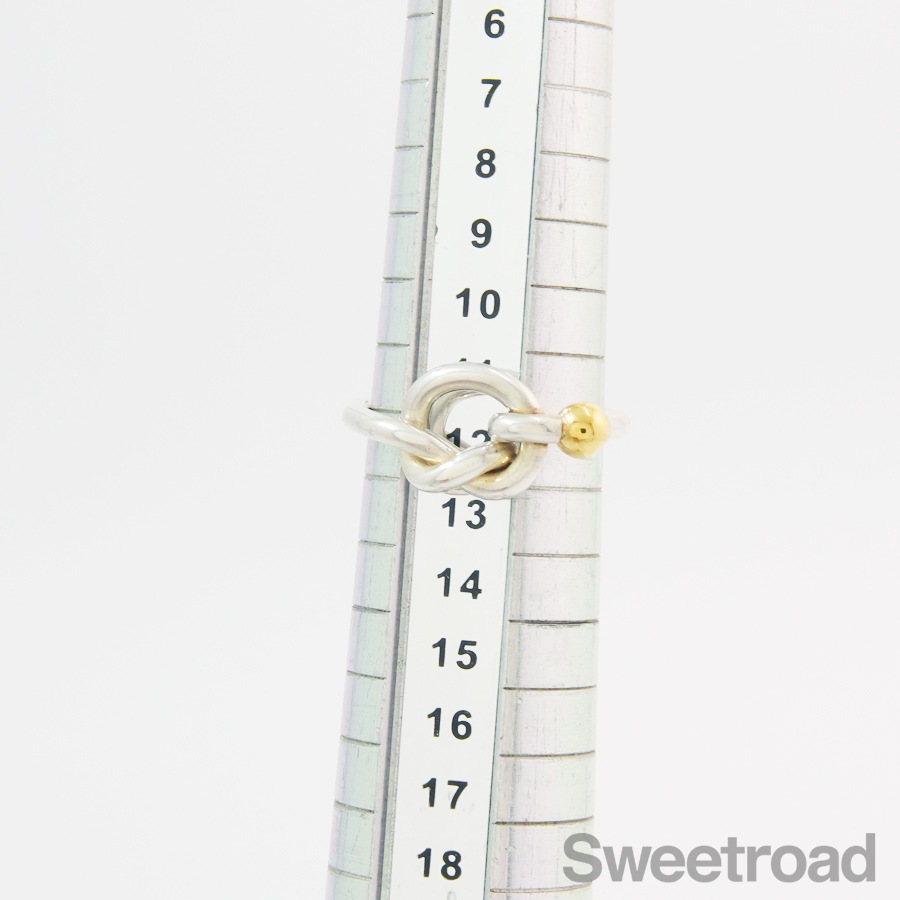 ティファニー フックアンドアイ ラブノットリング 11号 | スイート