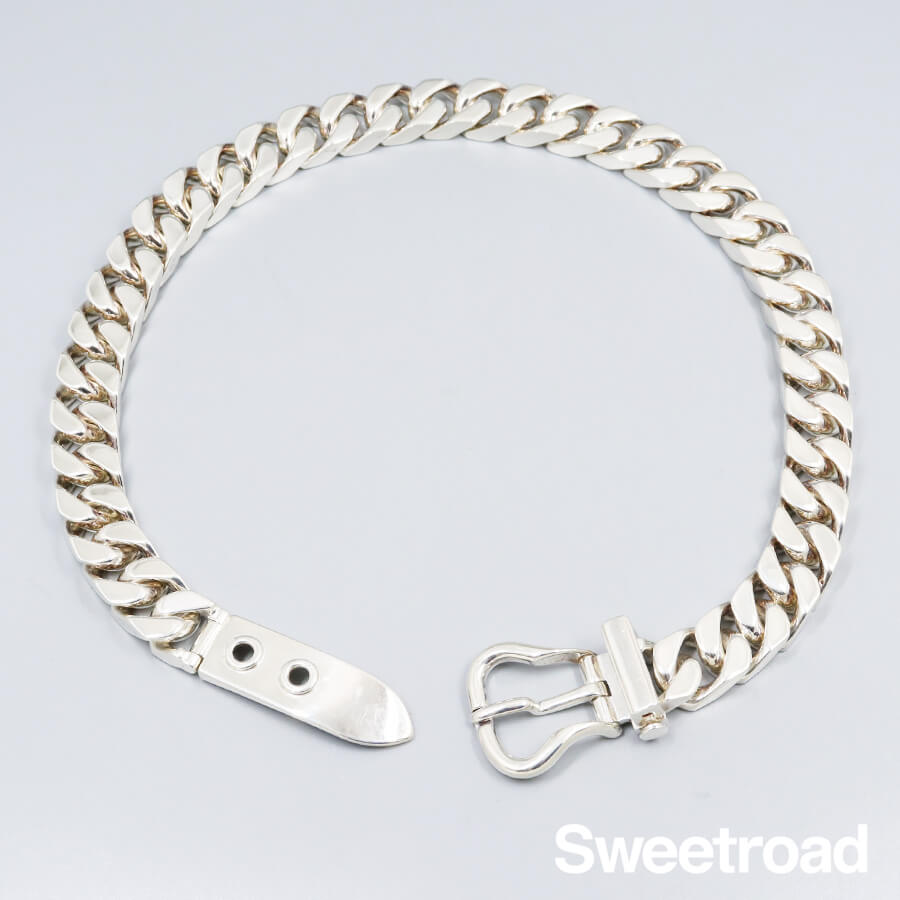 エルメス ブックルセリエ・ネックレス GM 925シルバー w-29104