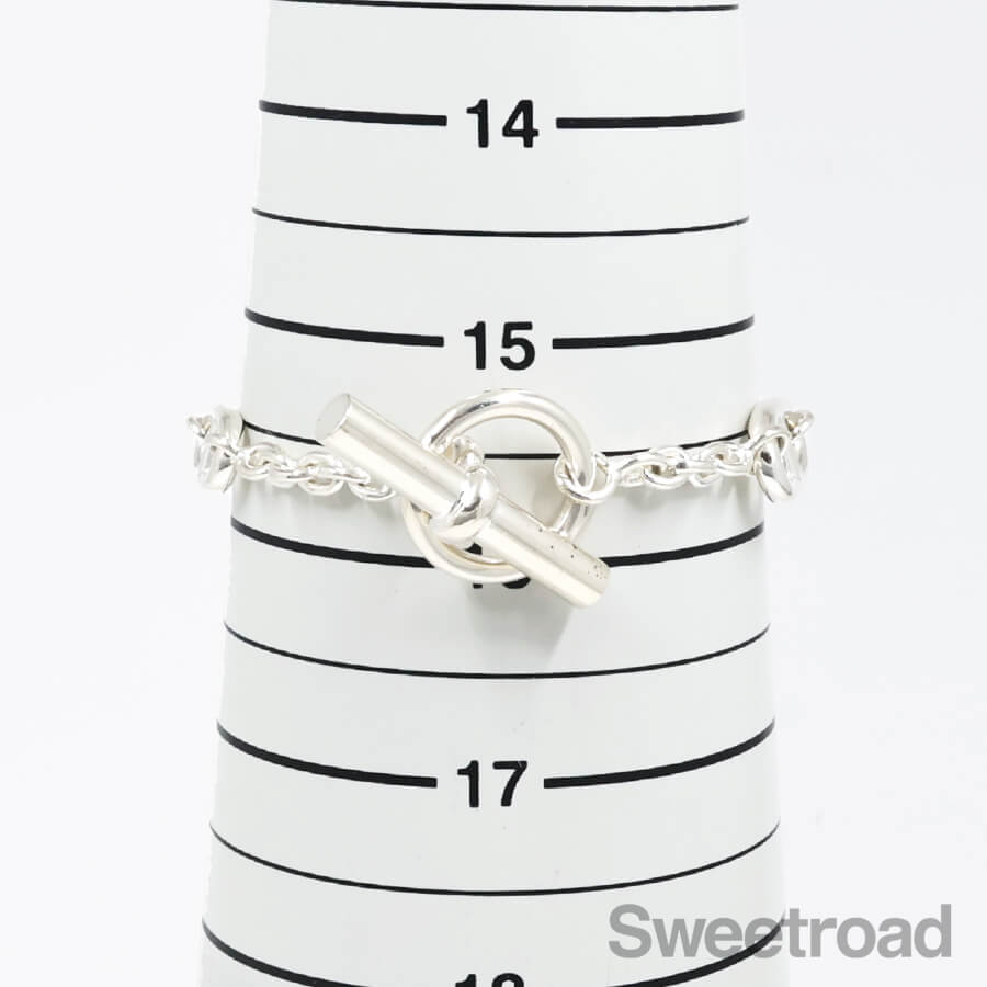 エルメス シェーヌダンクル ファランドール ブレスレット STサイズ