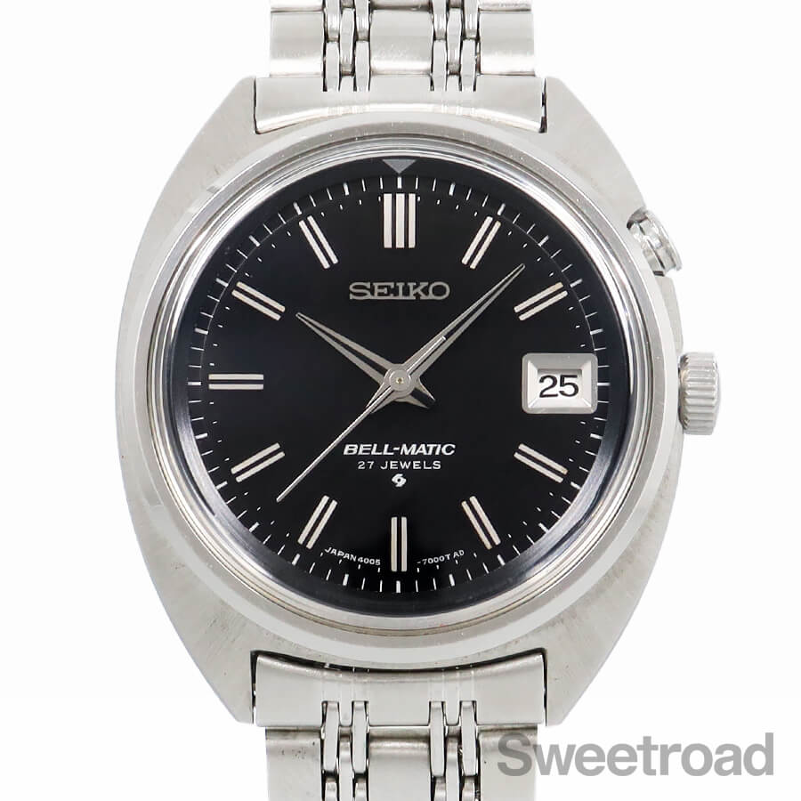 セイコー ベルマチック Ref.4005-7000 アラーム 純正BOX・タグ 1968年