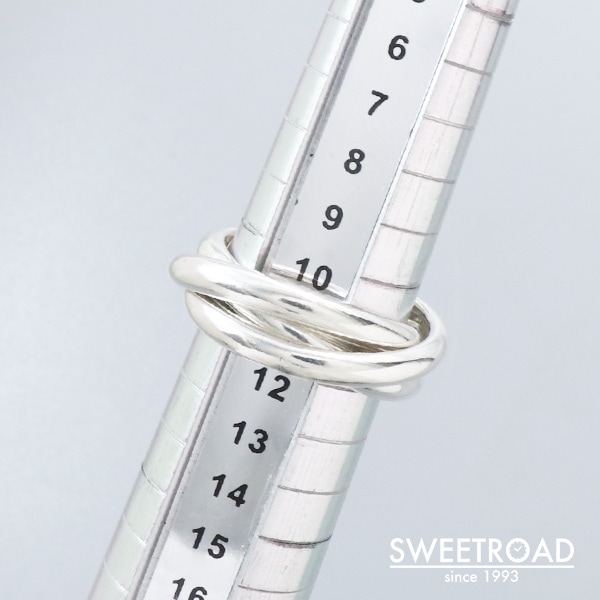 TIFFANY＆Co. ティファニー トリニティリング 925シルバー 11号 w