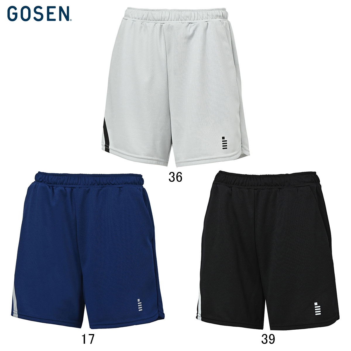 GOSEN PP2501 レディースハーフパンツ(レディース) アパレル ウェア