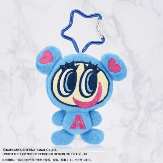 ANGEL BLUE/DAISY LOVERS】ANGEL BLUE カラビナ付きぷりぬいマスコット