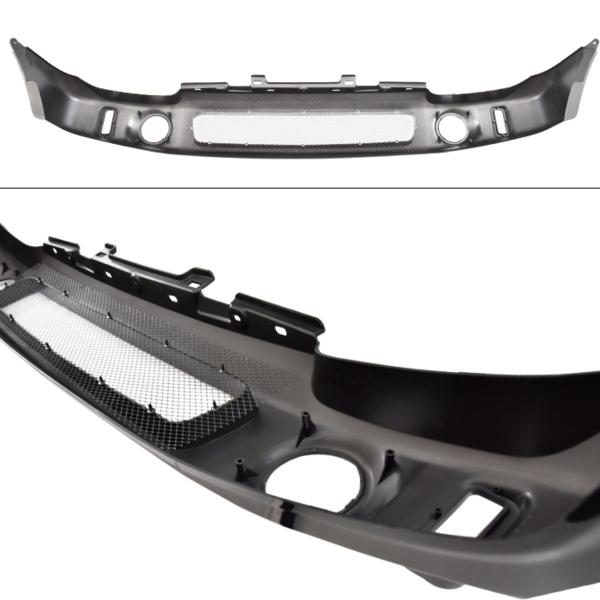 ジムニー JB23W メッシュ フロントバンパー LED付き 未塗装 スポーツ