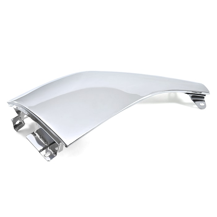 200系ハイエース ガッツミラーレス オール メッキ コーナーパネル 左右